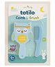 Totilo Baby Hair Brush and Comb Combo for Newborn and Toddler Grooming - Blue