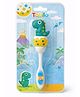 Totilo Baby Soft Bristle Toothbrush with Bear Handle - Gentle Oral Care with Travel Case (6M+) - Green