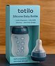 Totilo 2 In 1 Silicone Feeder & Nipple With Silicone Squeeze Bottle, 180 Ml- Blue