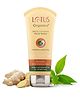 Lotus Organics + Deep Cleanse Face Wash 80 g |100% Certified Organic Green Tea & Ginger| Controls Acne & Prevents Breakouts|
