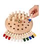 ADKD Memory Chess Wooden Educational Toy For Kids - Montessori Color Matching & Brain Training Game For Toddler (Multicolor)