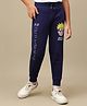 Kidsville Knit Naruto Featuring Character Printed Joggers - Blue