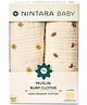 Nintara Baby Burp Cloths - 100% Organic Premium Muslin Cotton, Extra-Large 22