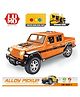 Lumo Brilliant Toys Off-Road Pickup Wrangler Jeep Toys for Kids, Friction Powered Wrangler Jeep Toys With Lights, Sound And Openeable Doors - (Pack of 1 - Color May Vary)