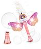 Lumo Brilliant Toys Butterfly Themed Angle Magic Bubble Wand Toys, Automatic Bubble Wand Toys For Kids With Lights And Sound, Fun Entertainment Kids Wand Toys - (Pack of 1 - Color May Vary)