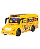 FunBlast School Bus Toy with 3D Flashing Light and Sound for Kids -1 Pc (Multicolor)