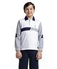Under Fourteen Only Full Sleeves Cut N Sew Polo Tee - White