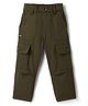 Noddy Knitted Solid Cargo Pant - Brown