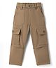 Noddy Knitted Solid Cargo Pant - Fawn