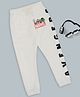 Pantaloons Junior Cotton Knit Marvel Avengers Featuring Character Printed Joggers - Off White