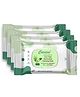 Cursive Refreshing wet wipes for Body & face facial wipes with Aloe Cucumber-Pack of 4