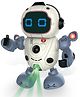 AKN TOYS Electronic Robot Toys for Kids, Robot Toy With Led Light & Music, Interactive Dancing Robot - Pack of 1- ( Color May Vary )
