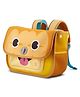 VAYA LY'L-CHAMP Toddler School Bag for Preschool Kids Lightweight, Durable Rectangular Shape Backpack Yellow Orange - Height 9 Inches