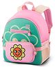 VAYA LY'L-CHAMP Toddler and Preschoolers Backpack Lightweight & Durable Kids Backpack, Water-Resistant School Bag for Boys & Girls with Adjustable Shoulder Straps, Smiley Mint - Height 12.2 Inches