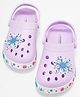 Pantaloons Junior Snowflake Applique Detailed Clogs - Lilac