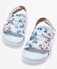 Pantaloons Junior Lilo & Stitch Featuring Character Printed Velcro Closure Sandals - Blue
