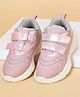 Pantaloons Junior Mesh Detailed Velcro Closure Shoes - Pink