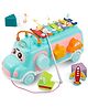StarAndDaisy Activity Musical Bus School Bus Xylophone Toy for Toddlers  Blue