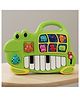 StarAndDaisy Multi-Function Portable Electronic Piano Musical Toy for Babies and Kids (Frog )