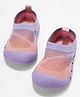 Pantaloons Baby Colour Blocked Mesh Detailed Slip On Shoes - Lilac