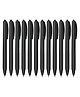 Uni-ball MFB Retractable Ball Pens, 0.7 mm Tip, Black Ink, Pack of 12