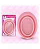 Majestique Set of 1 Silicone Pad Portable Make Up Brush Cleaner Bowl - Multicolor