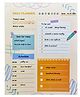 New Pinch Daily Planner with Schedule and To-Do List, B5 Size 17.5 x 23 cm, 90 GSM Paper, 60 Pages, Hard Bound Activity Tracker and Goal Setting Journal, Multicolor(orange)