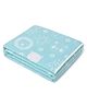 Tidy Sleep Yarn Dyed Blanket Blue Party Animals (140x100 cm)