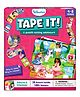 Skillmatics Puzzle Activity - Tape It Unicorns & Princesses, 150+ Easy-Tear Stickers, Art & Craft Kit, Fine Motor Skills & Travel Toy - Pink