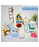 Fareto Winter Baby Essentials 71-in-1 Combo | New Born Gift Pack with Bedding & Clothing