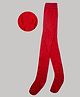 The Sandbox Clothing Co Knit Self Thread Work Embroidered  Stockings - Red