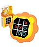 Happy Hues Electronic Tic Tac Toe Bolt Game  3-in-1 Handheld Puzzle Console with Silent Mode, Perfect Portable Travel Game for Kids & Adults Ages 3+--Lion