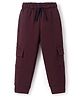 Rikidoos Solid Joggers - Dark Maroon