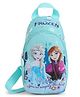 Disney Frozen Fashion Sling Bag with Adjustable Staps Blue  - Height 8 Inches