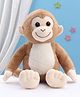 Furry Pals Monkey Plush Brown - Height 31 cm