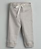 URBANRAC Organic Cotton Knit Solid Track Pants - Grey