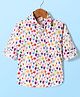 Rikidoos Full Sleeves Abstract Printed Shirt - Multi Colour
