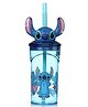 Disney Stitch Store 3D Figurine Tumbler Flowers Blue - 350 ml
