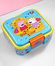 PEPPA PIG Supreme Multi Compartment Sandwich Box - Blue & Yellow