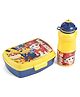 Paw Patrol Printed Stor Lunch Box with Water Bottle - Yellow & Blue