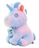 Kids Mandi Unicorn Pony Kawai Fur Plush Toy - Soft Blue Stuffed Animal, 20x15x35 CM, Perfect for Kids, Gifts, Cuddly Companion, Room Decor, Playtime Fun - Height 35 cm
