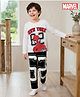 Pine Kids Marvel Single Jersey Knit Full Sleeves Night Suit With Spider-Man Graphics - Multicolor