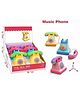 Azhari Retro Style Musical Telephone Toy For Kids Pack of 1  Color May Vary