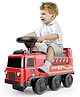 Azhari 2-in-1 Fire Truck Adventure Ride-on Toy Set Sliding Car with Light and Music for Kids Color May Vary