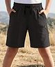 Pine Active Woven Stretch Solid Colour Short - Black