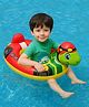 Sanjary Inflatable Swimming Float in Turtle Shape, Thick and Durable with a Handle, Suitable for Use at Beaches,, and Summer Parties color design may vary