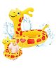 Sanjary Inflatable Swimming Float in Giraffe Shape, Thick and Durable with a Handle, Suitable for Use at Beaches,, and Summer Parties color design may vary