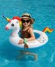 Sanjary Inflatable Swimming Float in Unicorn Shape, Thick and Durable with a Handle, Suitable for Use at Beaches,, and Summer Parties color design may vary