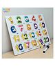 Pingo Play Premium Wooden Number Knob Puzzle Board (120) for 2 Years+