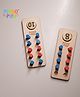 Pingo Play Wooden Math Learning Numbers Counting Peg Board | Montessori Number Learning Toy for Kids (3 years+)